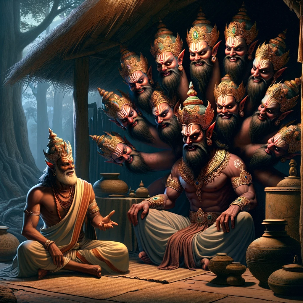 Ravana Visits Marica